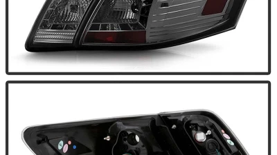 Spyder Auto Smoke LED Taillights for Toyota Camry 2007-2009 Non-Hybrid Model                                     - ALT-YD-TCAM07-LED-SM - Image 2