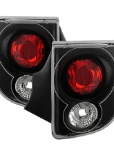 Spyder Auto Altezza Black Tail Lights for Toyota Celica 2000-2005, ABS Plastic, Custom Fit                                     - ALT-YD-TCEL00-BK - Image 4