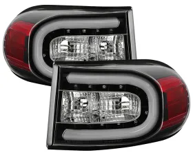 Spyder Auto Black LED Taillights with Light Bar for Toyota FJ Cruiser 2007-2013