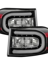 Spyder Auto Black LED Taillights with Light Bar for Toyota FJ Cruiser 2007-2013                                     - ALT-YD-TFJ07-LBLED-BK - Image 10