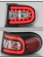 Spyder Auto Black LED Taillights with Light Bar for Toyota FJ Cruiser 2007-2013                                     - ALT-YD-TFJ07-LBLED-BK - Image 9