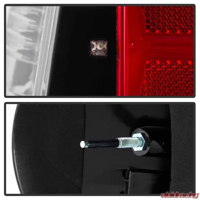Spyder Auto Black LED Taillights with Light Bar for Toyota FJ Cruiser 2007-2013 - ALT-YD-TFJ07-LBLED-BK