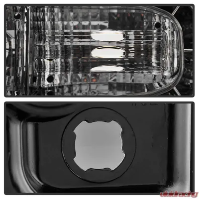 Spyder Auto Smoke LED Taillights with Light Bar for Toyota FJ Cruiser 2007-2013 - ALT-YD-TFJ07-LBLED-SM