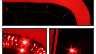 Spyder Auto Smoke LED Taillights with Light Bar for Toyota FJ Cruiser 2007-2013                                     - ALT-YD-TFJ07-LBLED-SM - Image 8