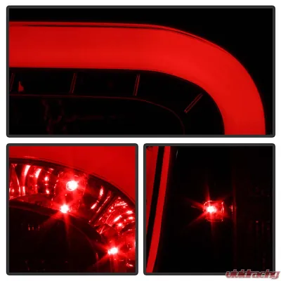 Spyder Auto Smoke LED Taillights with Light Bar for Toyota FJ Cruiser 2007-2013 - ALT-YD-TFJ07-LBLED-SM
