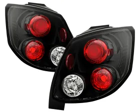 Spyder Auto Altezza Black Tail Lights for Toyota Matrix 2002-2005, Durable Design