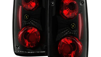 Spyder Auto Black Euro Style Taillights for Toyota Pickup 1989-1995, ALT-YD-TP89-BK                                     - ALT-YD-TP89-BK - Image 6