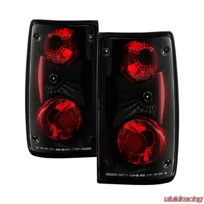 Spyder Auto Black Euro Style Taillights for Toyota Pickup 1989-1995, ALT-YD-TP89-BK - ALT-YD-TP89-BK