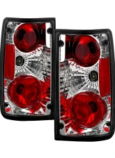 Spyder Auto Chrome Euro Style Taillights for Toyota Pickup 1989-1995, ALT-YD-TP89-C                                     - ALT-YD-TP89-C - Image 6