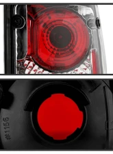 Spyder Auto Chrome Euro Style Taillights for Toyota Pickup 1989-1995, ALT-YD-TP89-C                                     - ALT-YD-TP89-C - Image 3