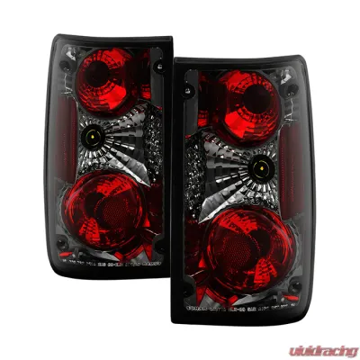 Spyder Auto Smoke Euro Style Taillights for Toyota Pick Up 1989-1995, ALT-YD-TP89-SM - ALT-YD-TP89-SM