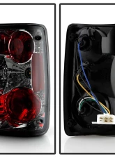 Spyder Auto Smoke Euro Style Taillights for Toyota Pick Up 1989-1995, ALT-YD-TP89-SM                                     - ALT-YD-TP89-SM - Image 2