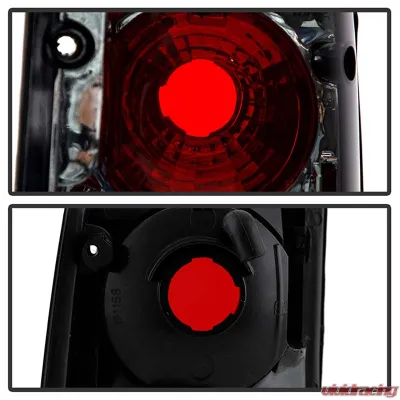 Spyder Auto Smoke Euro Style Taillights for Toyota Pick Up 1989-1995, ALT-YD-TP89-SM - ALT-YD-TP89-SM