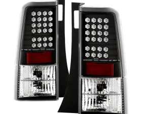 Spyder Auto LED Black Tail Lights for Scion xB 2003-2006, ALT-YD-TSXB03-LED-BK