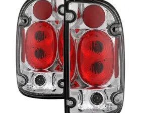 Spyder Auto Altezza Chrome Tail Lights for Toyota Tacoma 2001-2003, Custom Fit