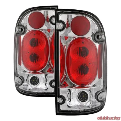 Spyder Auto Altezza Chrome Tail Lights for Toyota Tacoma 2001-2003, Custom Fit - ALT-YD-TT01-C