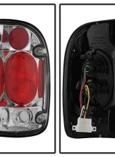 Spyder Auto Altezza Chrome Tail Lights for Toyota Tacoma 2001-2003, Custom Fit                                     - ALT-YD-TT01-C - Image 2