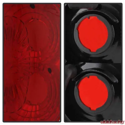 Spyder Auto Altezza Chrome Tail Lights for Toyota Tacoma 2001-2003, Custom Fit - ALT-YD-TT01-C