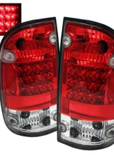 Spyder Auto Red Clear LED Taillights for Toyota Tacoma 2001-2004, ALT-YD-TT01-LED-RC                                     - ALT-YD-TT01-LED-RC - Image 2