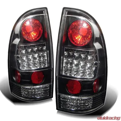 Spyder Auto LED Black Tail Lights for Toyota Tacoma 2005-2007, Alt-YD-TT05-LED-BK - ALT-YD-TT05-LED-BK