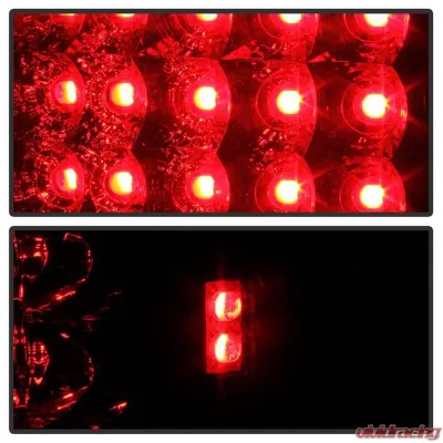 Spyder Auto LED Black Tail Lights for Toyota Tacoma 2005-2007, Alt-YD-TT05-LED-BK - ALT-YD-TT05-LED-BK