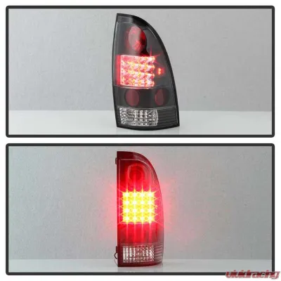 Spyder Auto LED Black Tail Lights for Toyota Tacoma 2005-2007, Alt-YD-TT05-LED-BK - ALT-YD-TT05-LED-BK