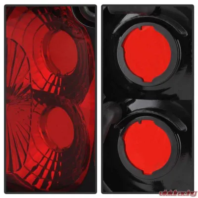 Spyder Auto Altezza Black Tail Lights for Toyota Tacoma 1995-2000, Custom Fit, Durable Design - ALT-YD-TT95-BK