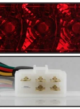 Spyder Auto LED Red/Clear Tail Lights for Toyota Tacoma 1995-2000, Custom Fit                                     - ALT-YD-TT95-LED-RC - Image 4