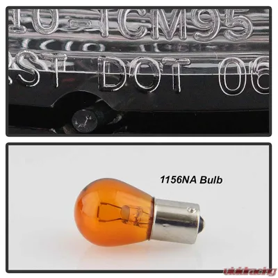 Spyder Auto LED Red/Clear Tail Lights for Toyota Tacoma 1995-2000, Custom Fit - ALT-YD-TT95-LED-RC