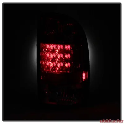Spyder Auto LED Red/Clear Tail Lights for Toyota Tacoma 1995-2000, Custom Fit - ALT-YD-TT95-LED-RC