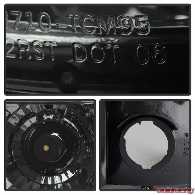 Spyder Auto Smoke Euro Style Taillights for Toyota Tacoma 1995-2000, ALT-YD-TT95-SM - ALT-YD-TT95-SM