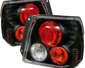 Spyder Auto Black Euro Style Taillights for Toyota Tercel 1995-1998, Custom Fit