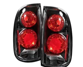 Spyder Auto Altezza Black Tail Lights for Toyota Tundra 2000-2003, Durable Design