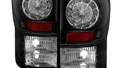 Spyder Auto LED Black Tail Lights for Toyota Tundra 2007-2009, Durable Design                                     - ALT-YD-TTU07-LED-BK - Image 14