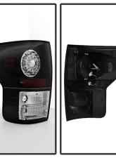 Spyder Auto LED Black Tail Lights for Toyota Tundra 2007-2009, Durable Design                                     - ALT-YD-TTU07-LED-BK - Image 2