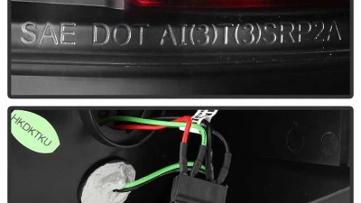 Spyder Auto LED Black Tail Lights for Toyota Tundra 2007-2009, Durable Design                                     - ALT-YD-TTU07-LED-BK - Image 3