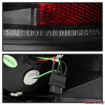 Spyder Auto LED Black Tail Lights for Toyota Tundra 2007-2009, Durable Design - ALT-YD-TTU07-LED-BK