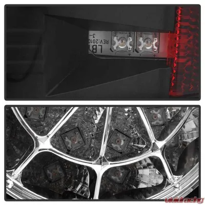 Spyder Auto LED Black Tail Lights for Toyota Tundra 2007-2009, Durable Design - ALT-YD-TTU07-LED-BK