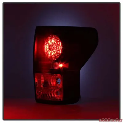 Spyder Auto LED Black Tail Lights for Toyota Tundra 2007-2009, Durable Design - ALT-YD-TTU07-LED-BK