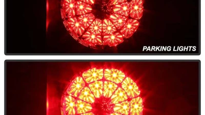 Spyder Auto LED Black Tail Lights for Toyota Tundra 2007-2009, Durable Design                                     - ALT-YD-TTU07-LED-BK - Image 6