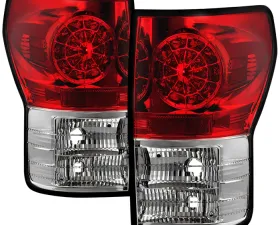 Spyder Auto LED Red/Clear Tail Lights for Toyota Tundra 2007-2009, Durable Design