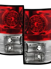 Spyder Auto LED Red/Clear Tail Lights for Toyota Tundra 2007-2009, Durable Design                                     - ALT-YD-TTU07-LED-RC - Image 9