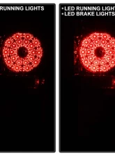 Spyder Auto LED Red/Clear Tail Lights for Toyota Tundra 2007-2009, Durable Design                                     - ALT-YD-TTU07-LED-RC - Image 9