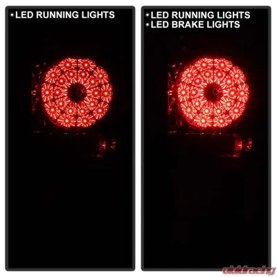 Spyder Auto LED Red/Clear Tail Lights for Toyota Tundra 2007-2009, Durable Design - ALT-YD-TTU07-LED-RC