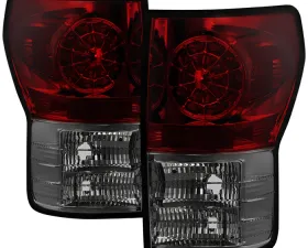 Spyder Auto Red Smoke LED Taillights for Toyota Tundra 2007-2013, Custom Fit