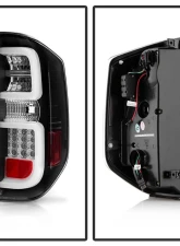 Spyder Auto LED Taillights for 2014-2021 Toyota Tundra, Black Finish, Clearance                                     - ALT-YD-TTU14-LED-BK - Image 2