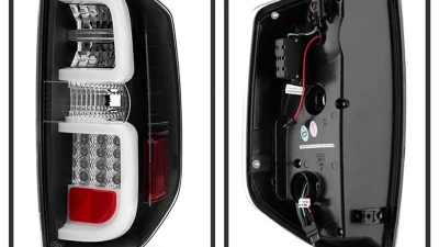 Spyder Auto LED Taillights for 2014-2021 Toyota Tundra, Black Finish, Clearance                                     - ALT-YD-TTU14-LED-BK - Image 2