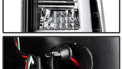 Spyder Auto LED Taillights for 2014-2021 Toyota Tundra, Black Finish, Clearance                                     - ALT-YD-TTU14-LED-BK - Image 3