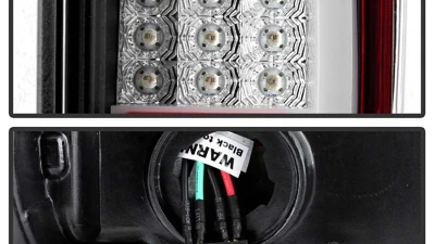 Spyder Auto LED Taillights for 2014-2021 Toyota Tundra, Black Finish, Clearance                                     - ALT-YD-TTU14-LED-BK - Image 5