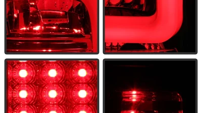 Spyder Auto LED Taillights for 2014-2021 Toyota Tundra, Black Finish, Clearance                                     - ALT-YD-TTU14-LED-BK - Image 8